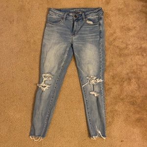 American eagle jeggings size 8